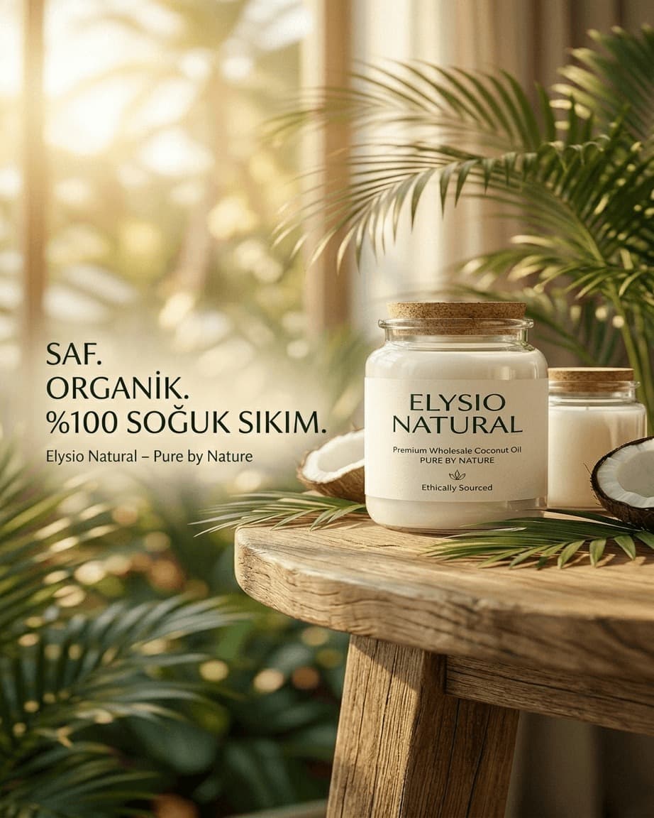 ElysioNatural toptan hindistan cevizi yağı ürünleri